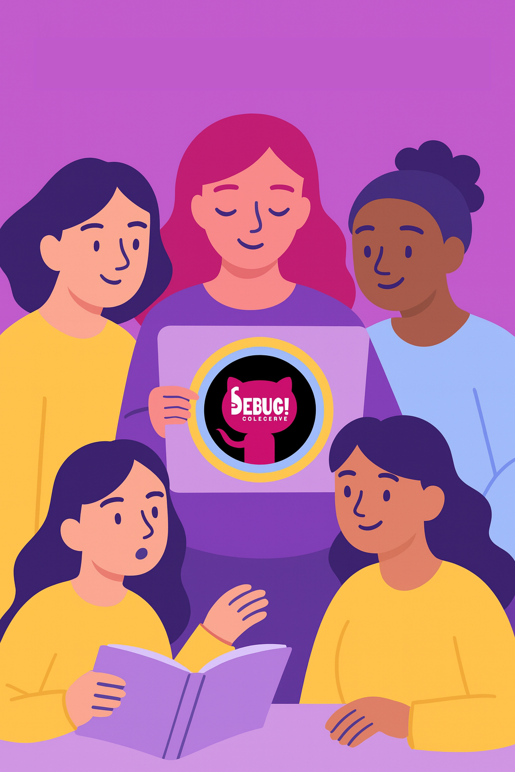 Women are disccusing about projects